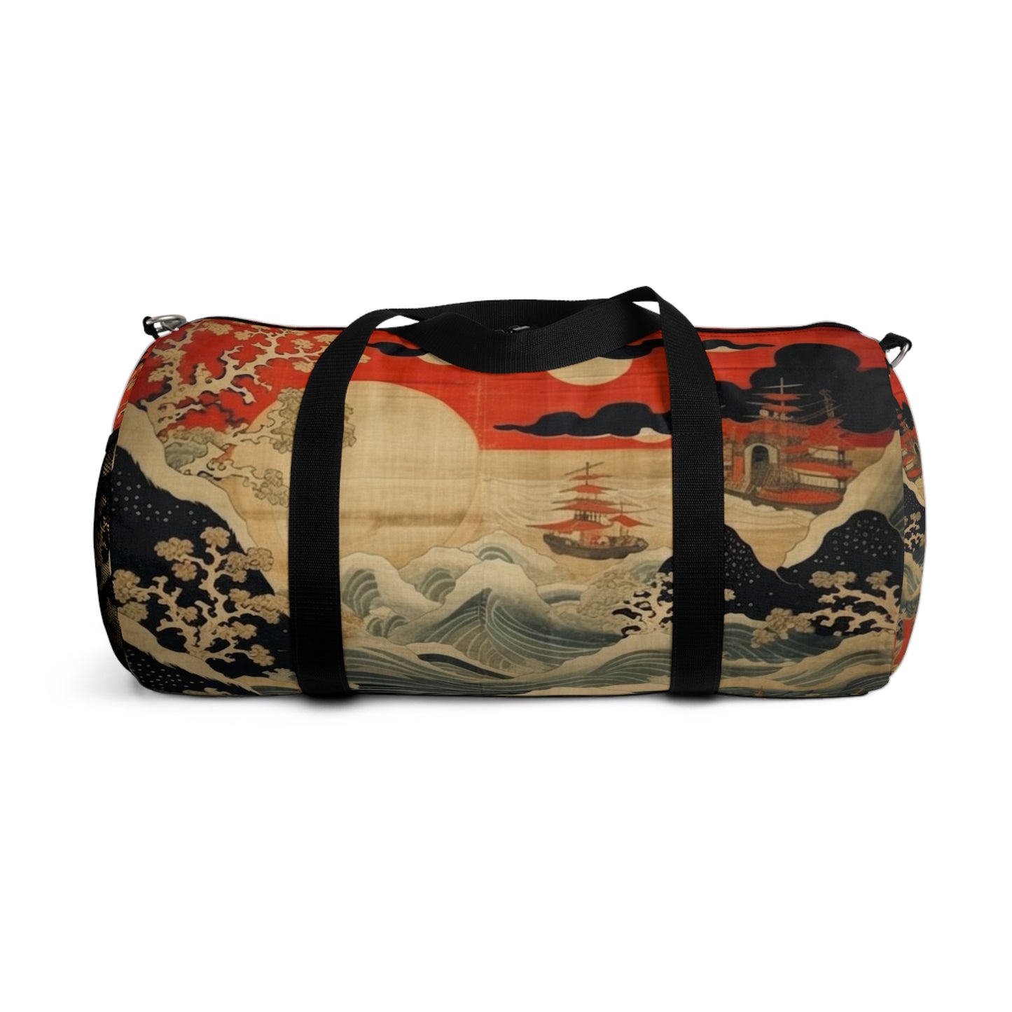 Japanese Tapestry Duffel Bag: Embrace the Artistic Splendor