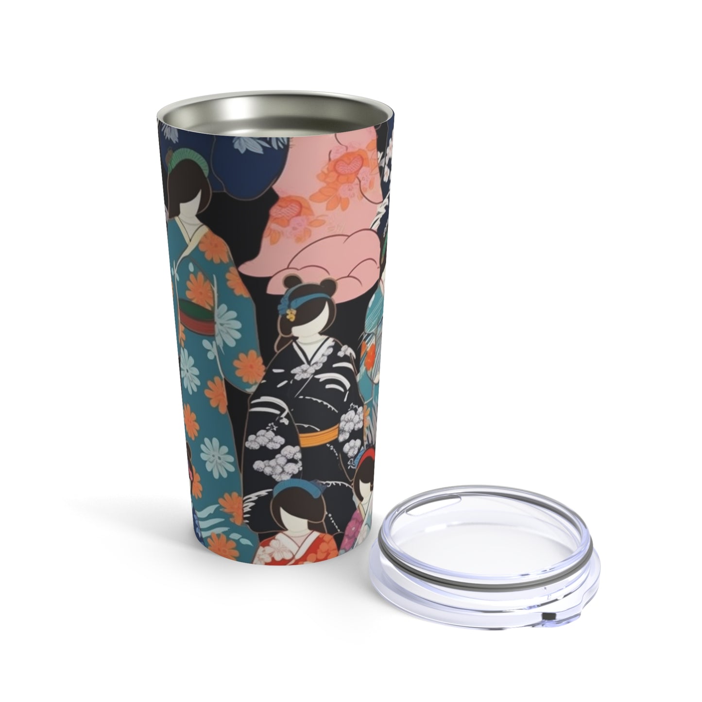 Kimono Dreams Tumbler: Experience Japanese Elegance
