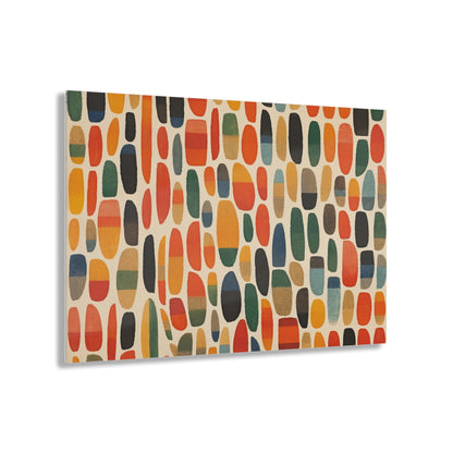 Shapeful Abstraction Acrylic Prints