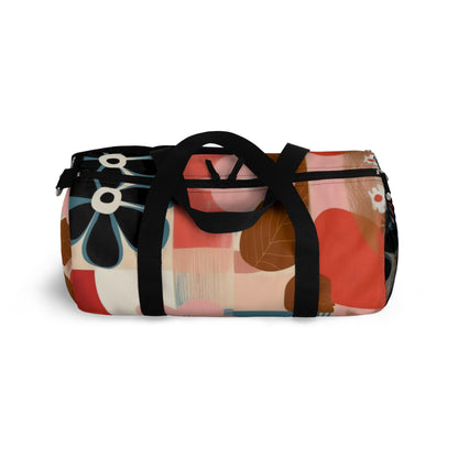 Abstract Expressions: Modern Art-Inspired Midcentury Modern Duffel Bag with Timeless Design