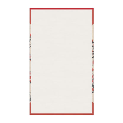 Enchanting Petal Symphony: Kitchen Towel Celebrating Cherry Blossom Tree Drawings
