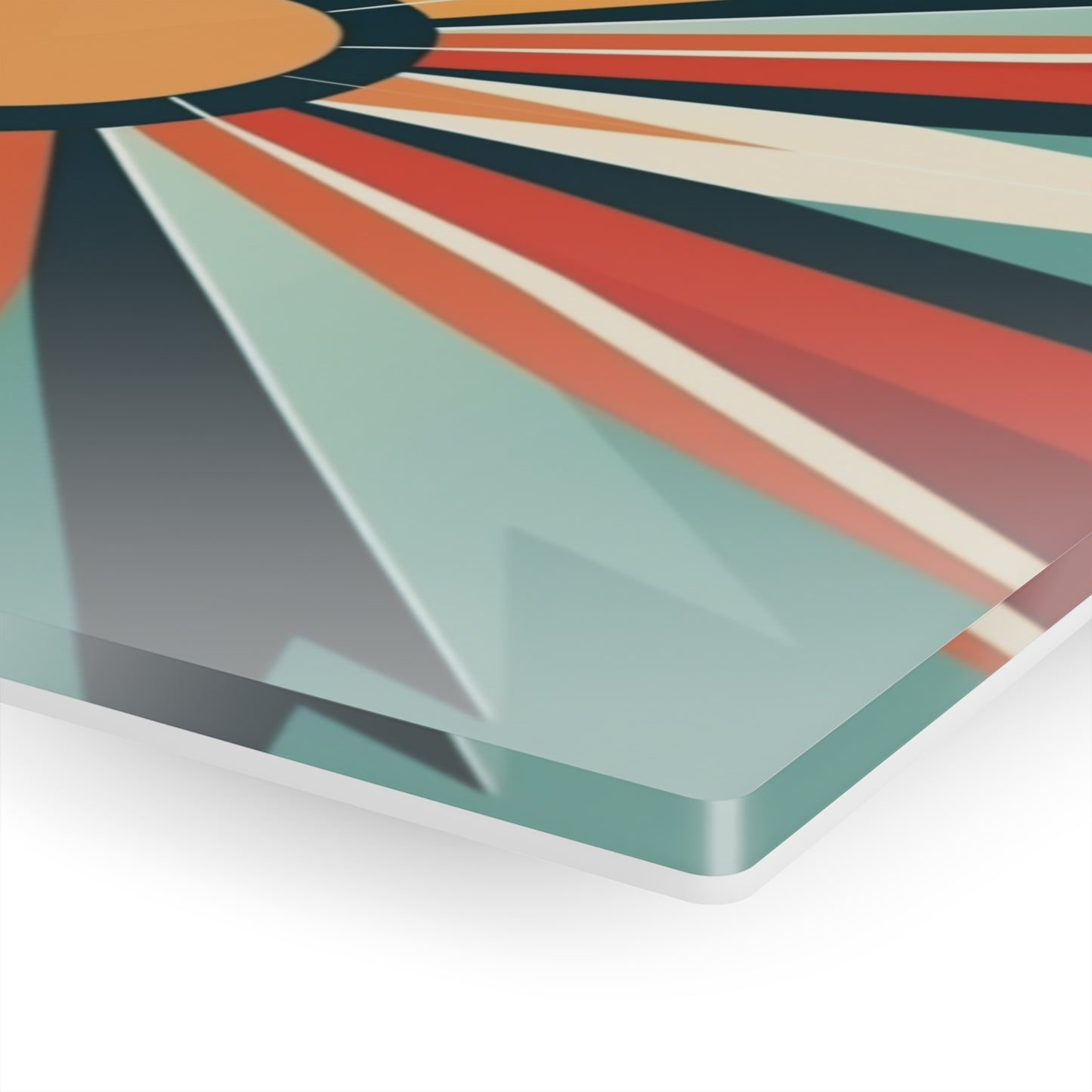 Starburst Acrylic Prints in Atomic Age and Midcentury Modern Design