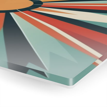 Starburst Acrylic Prints in Atomic Age and Midcentury Modern Design