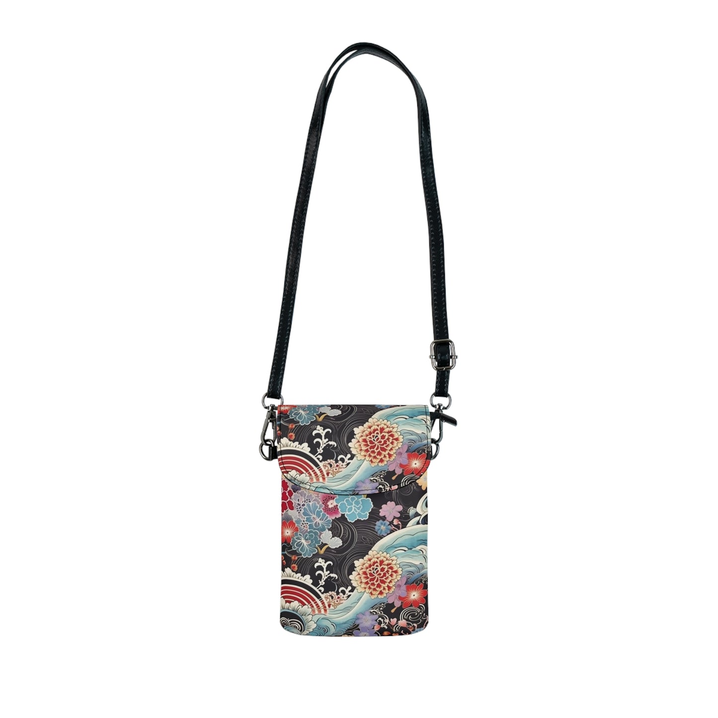 Authentic Japanese Kimono Small Cell Phone Wallet: Embrace Tradition