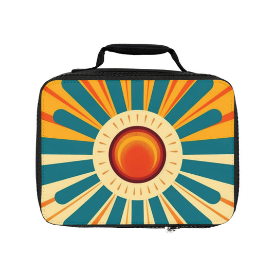 Atomic Age Sunshine: Midcentury Modern Sun Lunch Bag