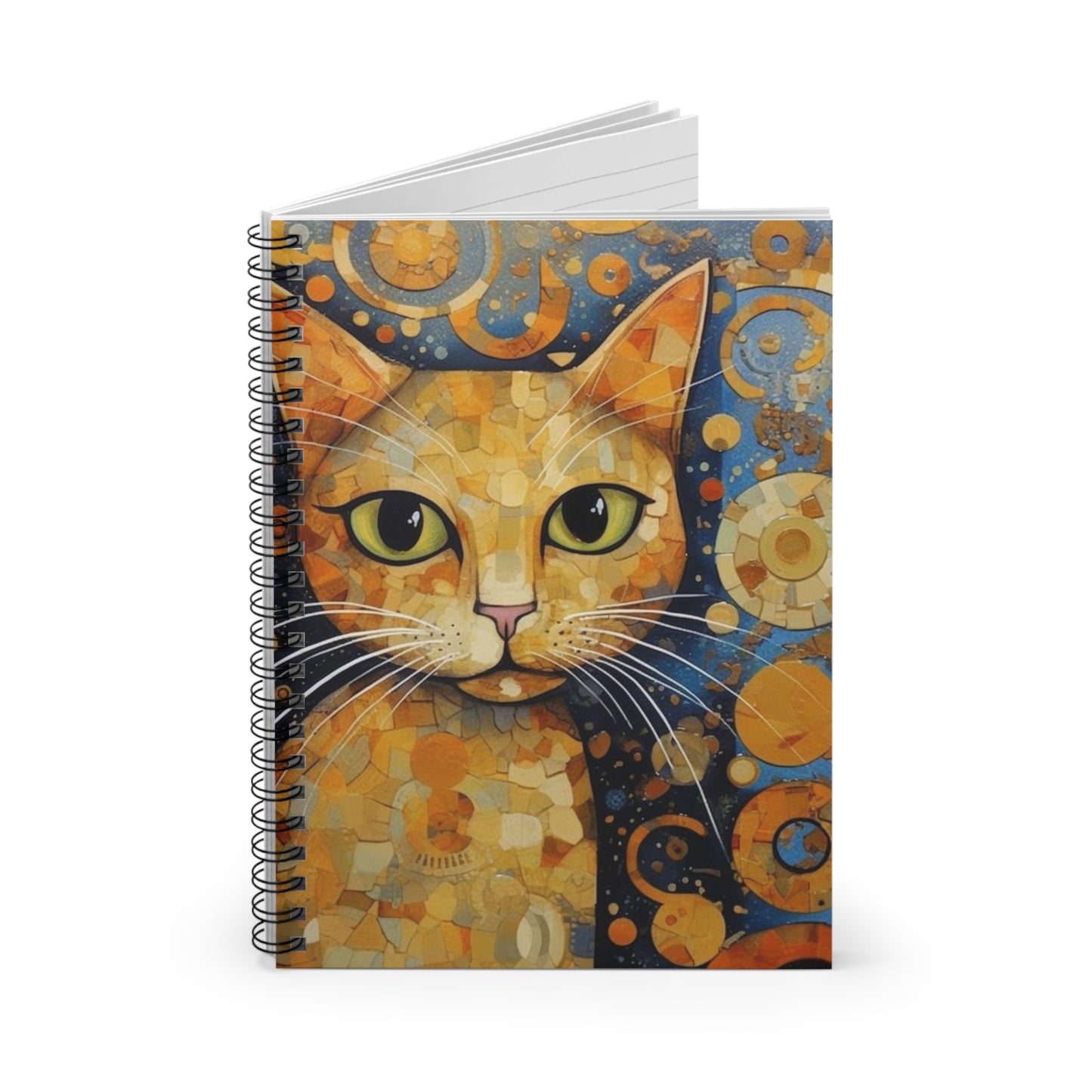 Vienna Secession Awakening: Klimt-Inspired Spiral Notebook