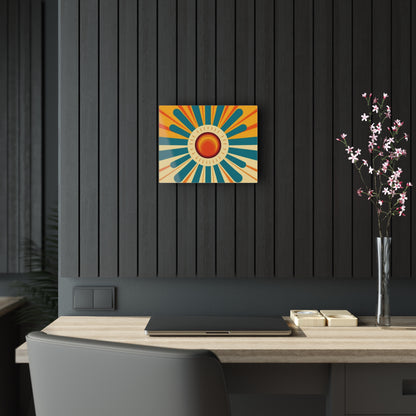 Atomic Age Sunshine: Midcentury Modern Sun Acrylic Prints