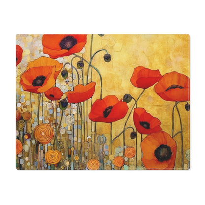 Elevate Your Style: Placemat Adorned with Gustav Klimt's Poppies