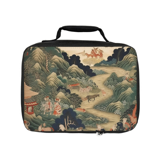 Japanese Tapestry Lunch Bag: Embrace the Artistic Splendor