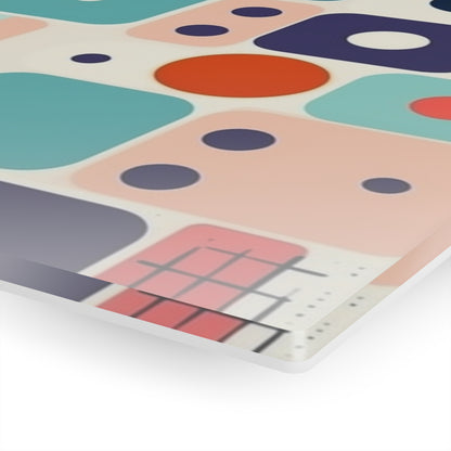 Retro Chic: Atomic Age-Inspired Acrylic Prints with Midcentury Modern Design and 1960s Fashion