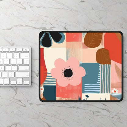 Abstract Expressions: Modern Art-Inspired Midcentury Modern Gaming Mouse Pad with Timeless Design