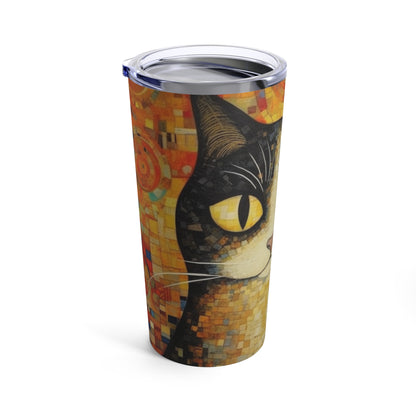 Symbolic Elegance: Gustav Klimt-Inspired Tumbler