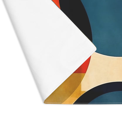 Geometric Abstraction Extravaganza: Placemat for Art Enthusiasts