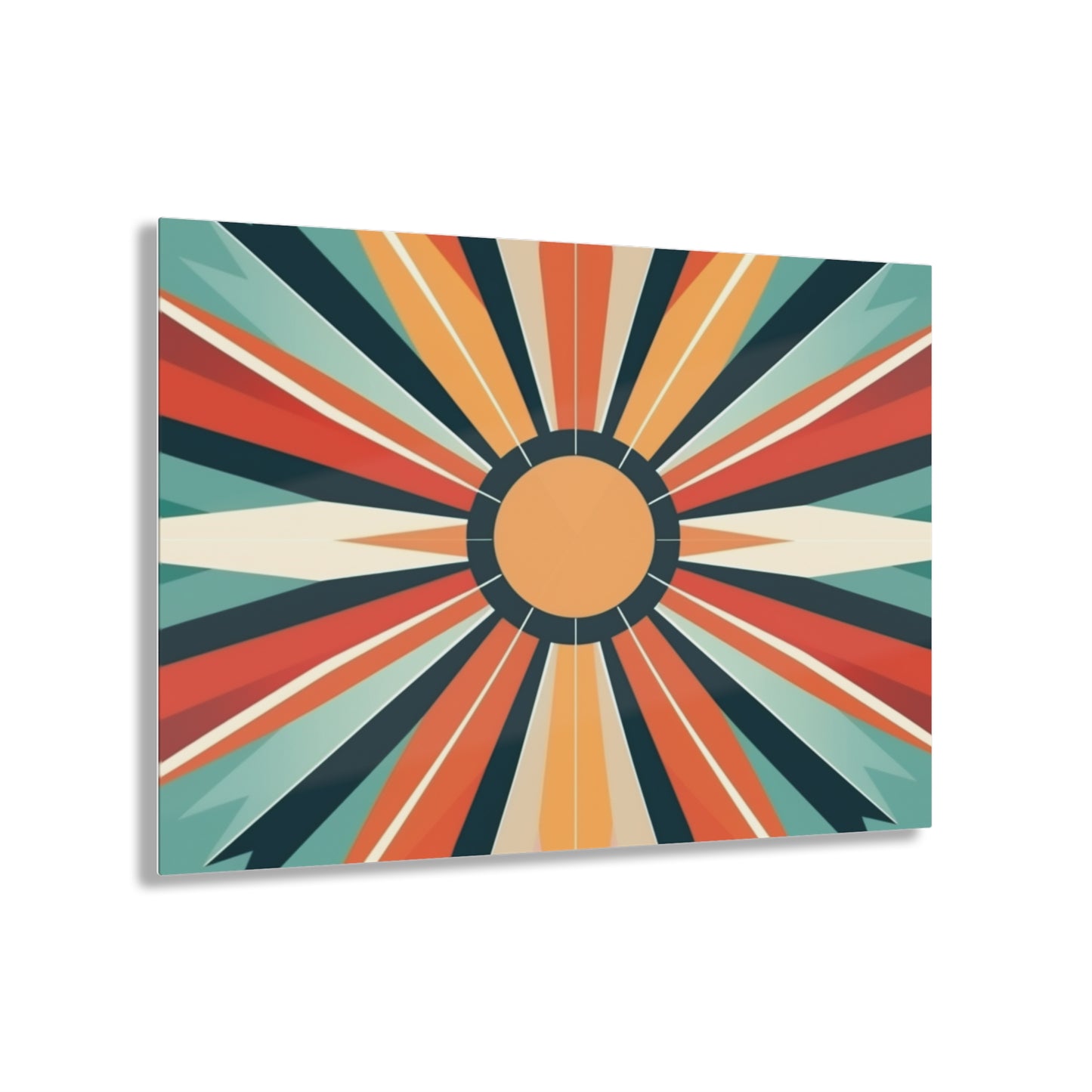 Starburst Acrylic Prints in Atomic Age and Midcentury Modern Design