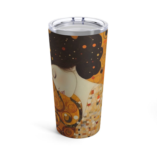 Gustav Klimt Inspired Tumbler: A Tribute to the Iconic Art of the Vienna Secession