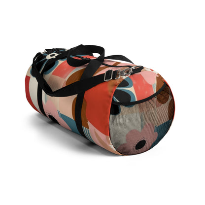 Abstract Expressions: Modern Art-Inspired Midcentury Modern Duffel Bag with Timeless Design