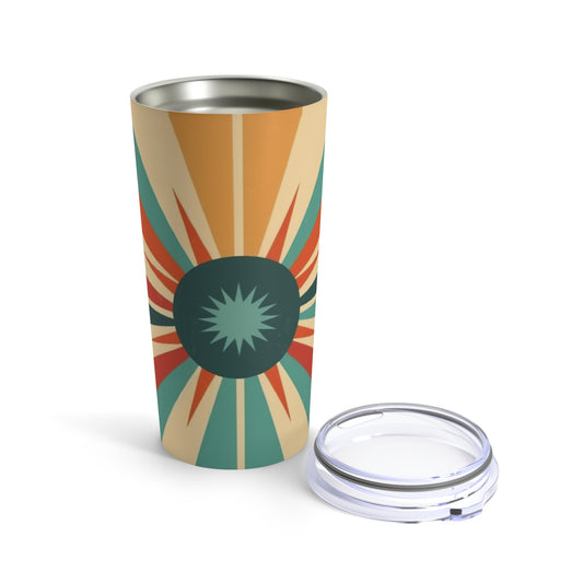 Vintage Fashion Inspiration: Starburst Candy Colored Tumbler with 1950s and 1960s Flair