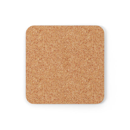 Art Nouveau Revival: Klimt-Inspired Corkwood Coaster Set