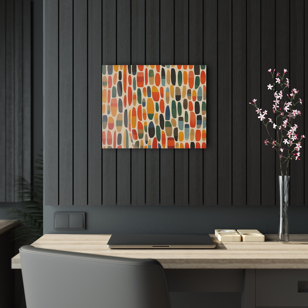 Shapeful Abstraction Acrylic Prints