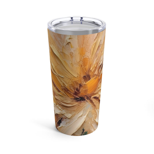 Tan Hua Delight: Insulated Tumbler for Flower Enthusiasts