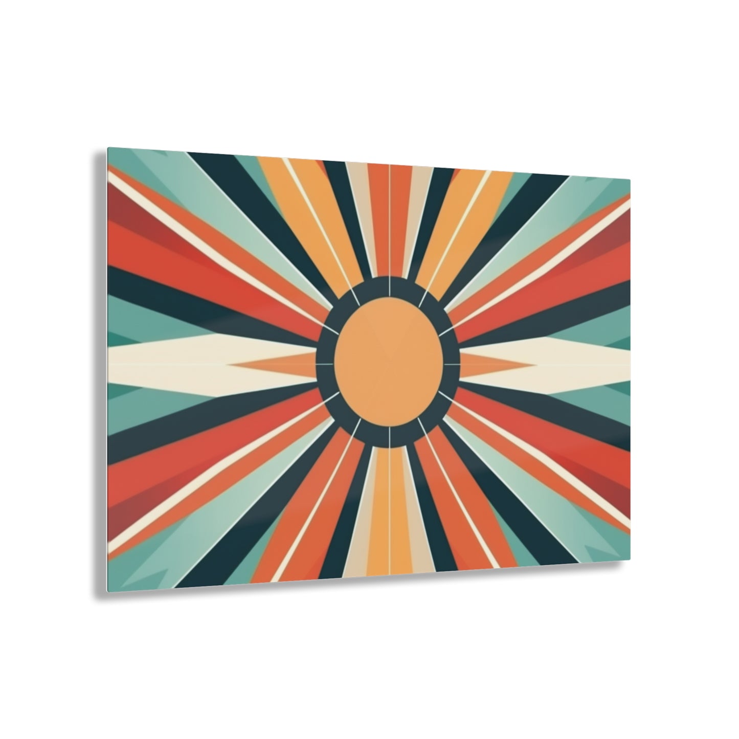 Starburst Acrylic Prints in Atomic Age and Midcentury Modern Design