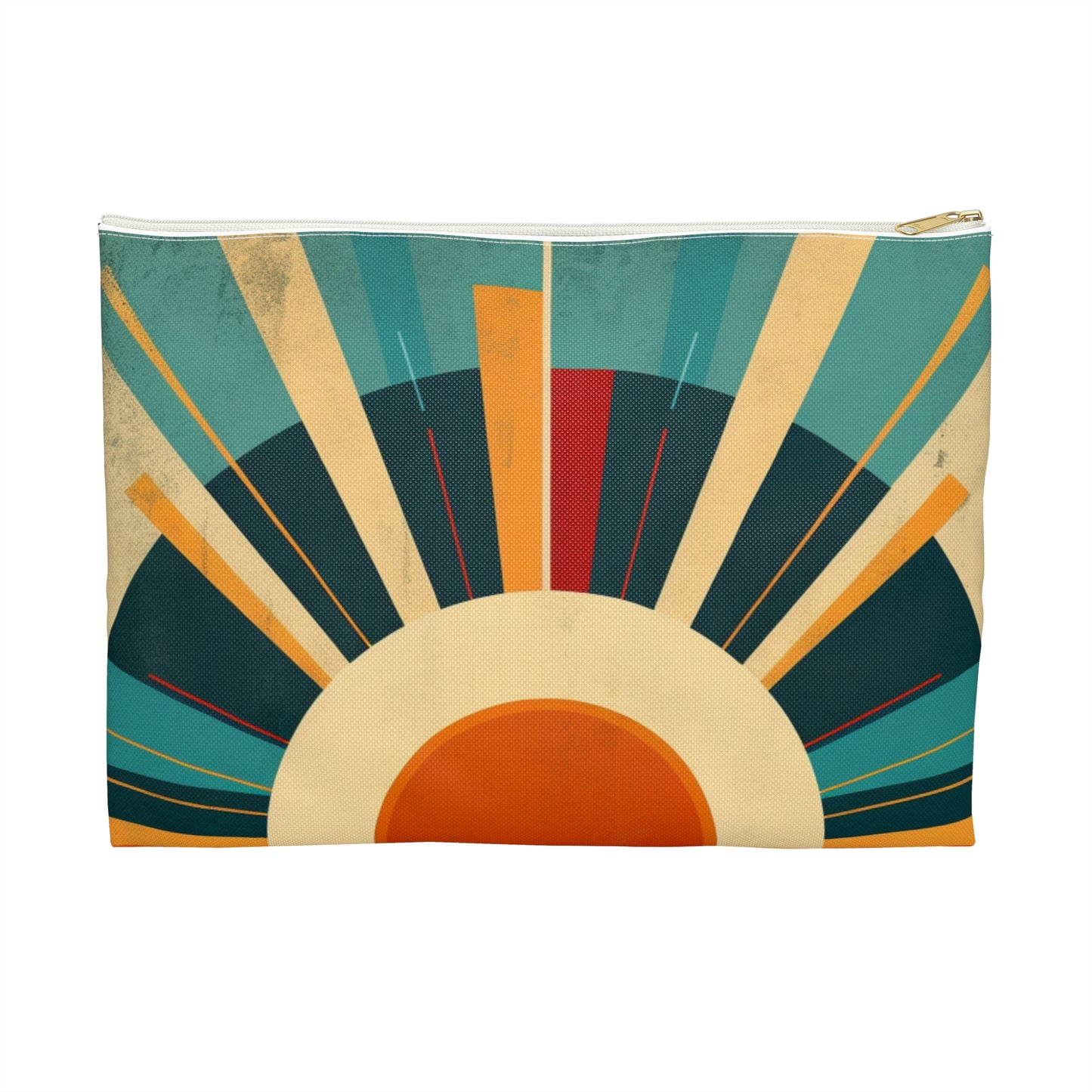 Minimalist Sunshine: Midcentury Modern Sun Accessory Pouch