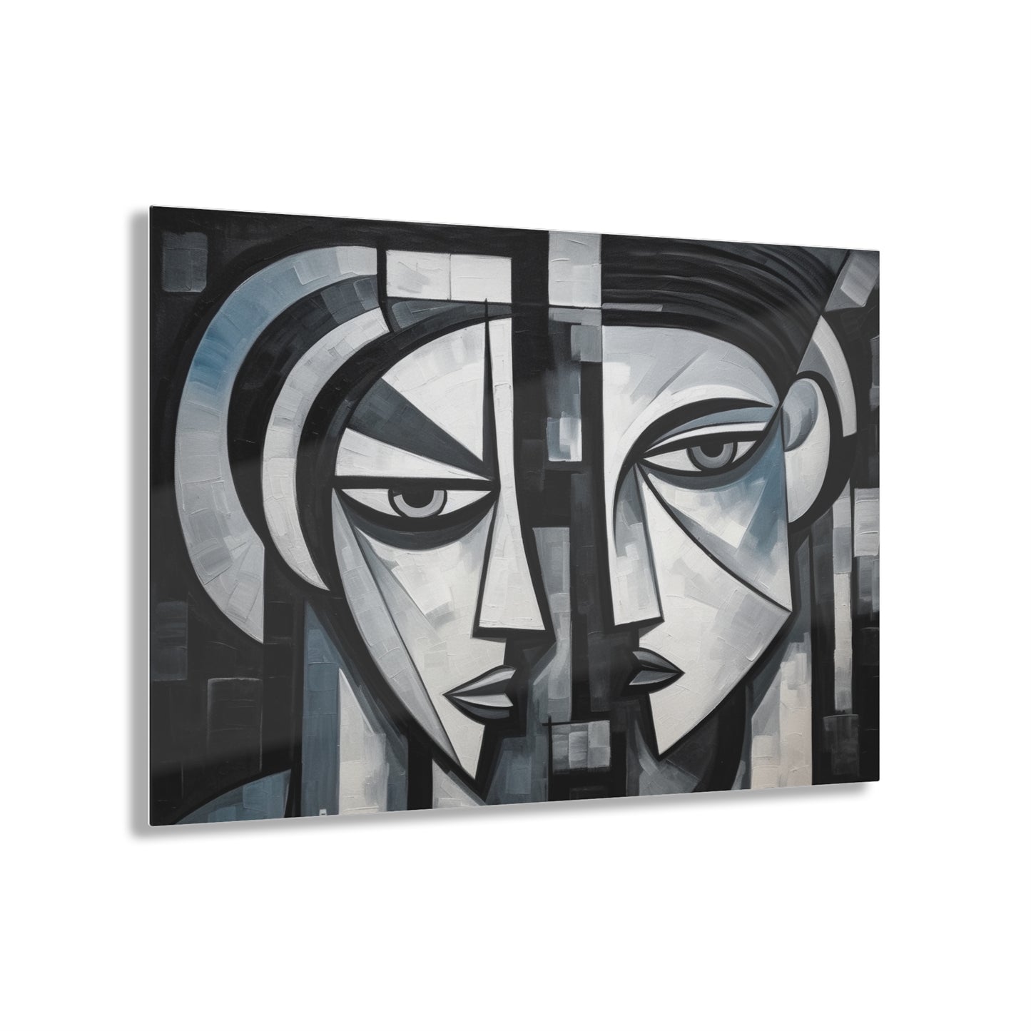 Cubist Paintings Acrylic Prints: Captivating Brush Strokes