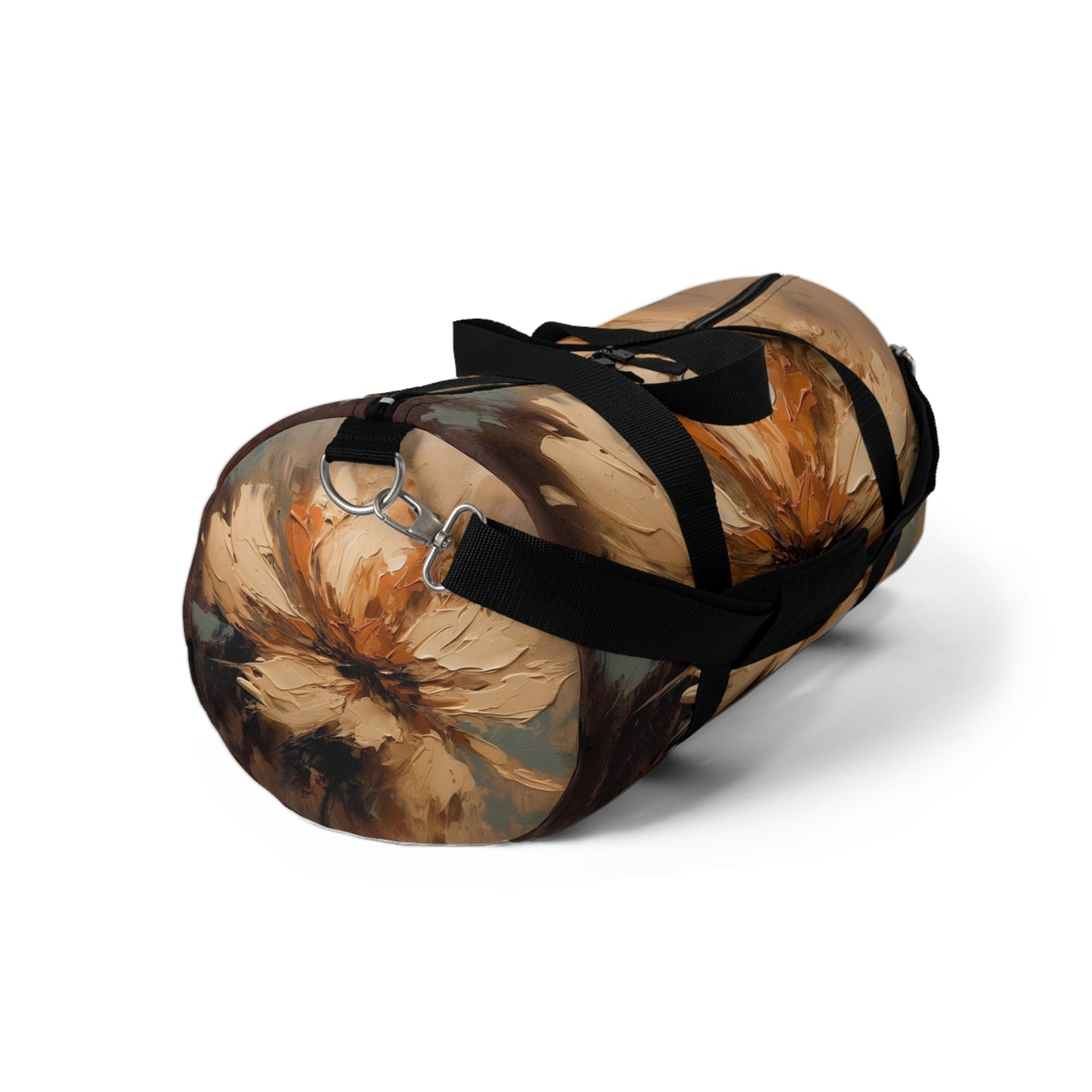 Artistic Fusion: Duffel Bag Infused with Tan Hua-Inspired Abstract Art