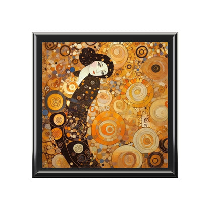 Sensual Symmetry: Jewelry Box Embodying the Essence of Symbolism in 19th Century Art