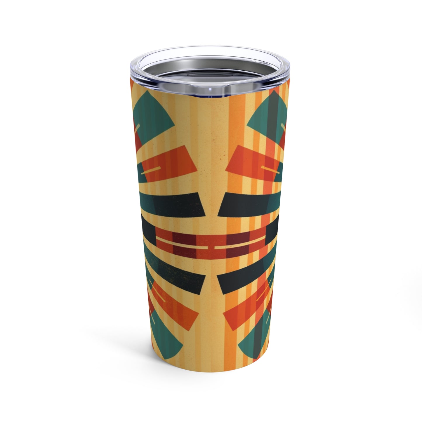 Vintage Radiance: Midcentury Modern Sun Tumbler