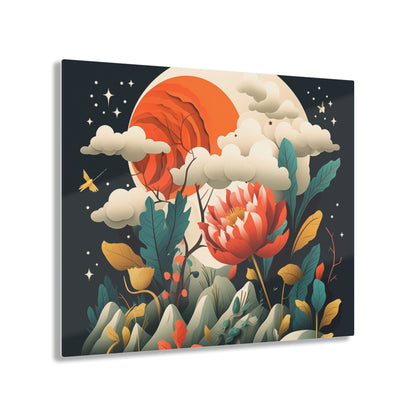 Retro Chic: Atomic Age-Inspired Acrylic Prints with Midcentury Modern Design and 1960s Fashion