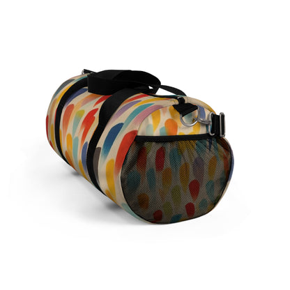 Energetic Brush Strokes Duffel Bag