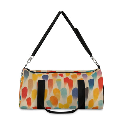 Energetic Brush Strokes Duffel Bag