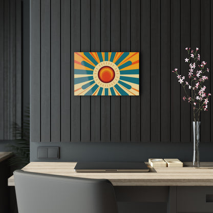 Atomic Age Sunshine: Midcentury Modern Sun Acrylic Prints
