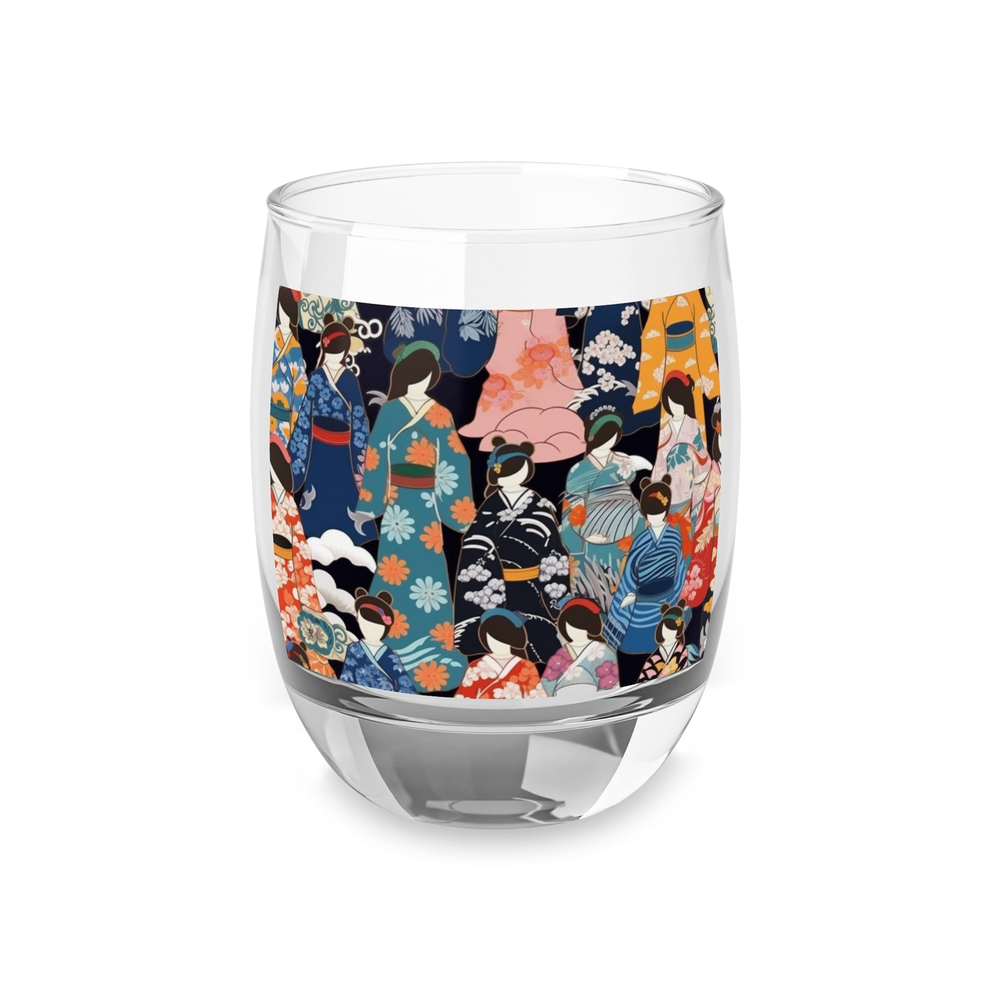 Kimono Dreams Whiskey Glass: Experience Japanese Elegance