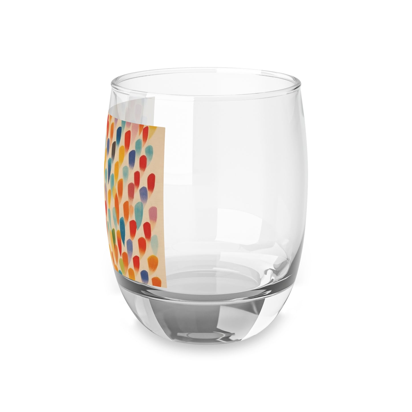 Ellsworth Kelly Inspired Whiskey Glass: A Fusion of Energy and Translucent Colors