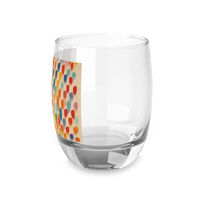 Ellsworth Kelly Inspired Whiskey Glass: A Fusion of Energy and Translucent Colors