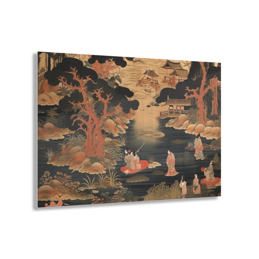Custom Japanese Tapestry Acrylic Prints: Your Personalized Artistic Statement