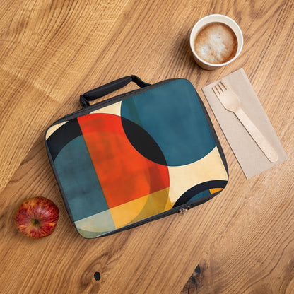 Geometric Abstraction Extravaganza: Lunch Bag for Art Enthusiasts