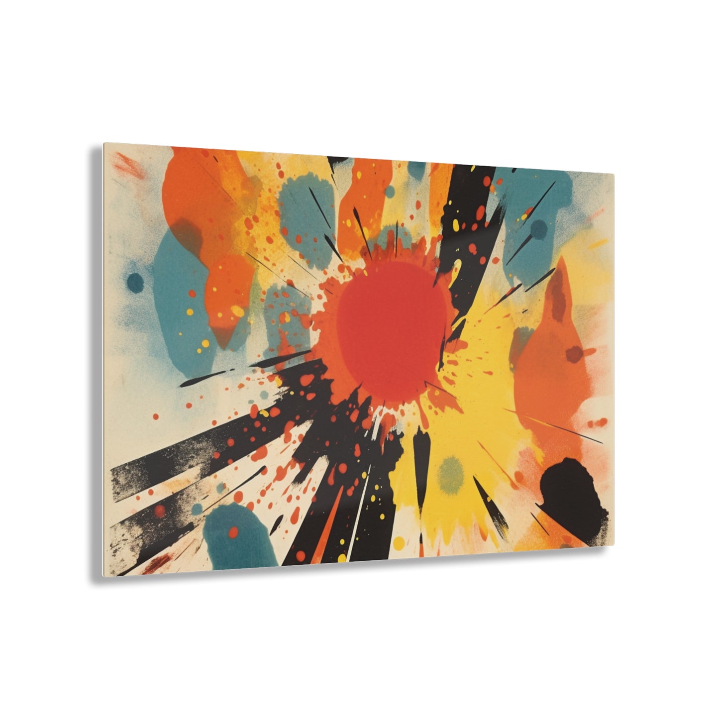 Cosmic Fusion: Abstract Art Acrylic Prints