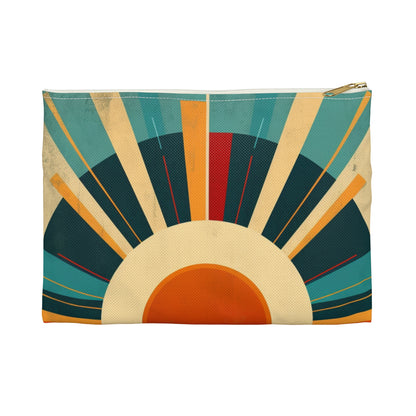Minimalist Sunshine: Midcentury Modern Sun Accessory Pouch