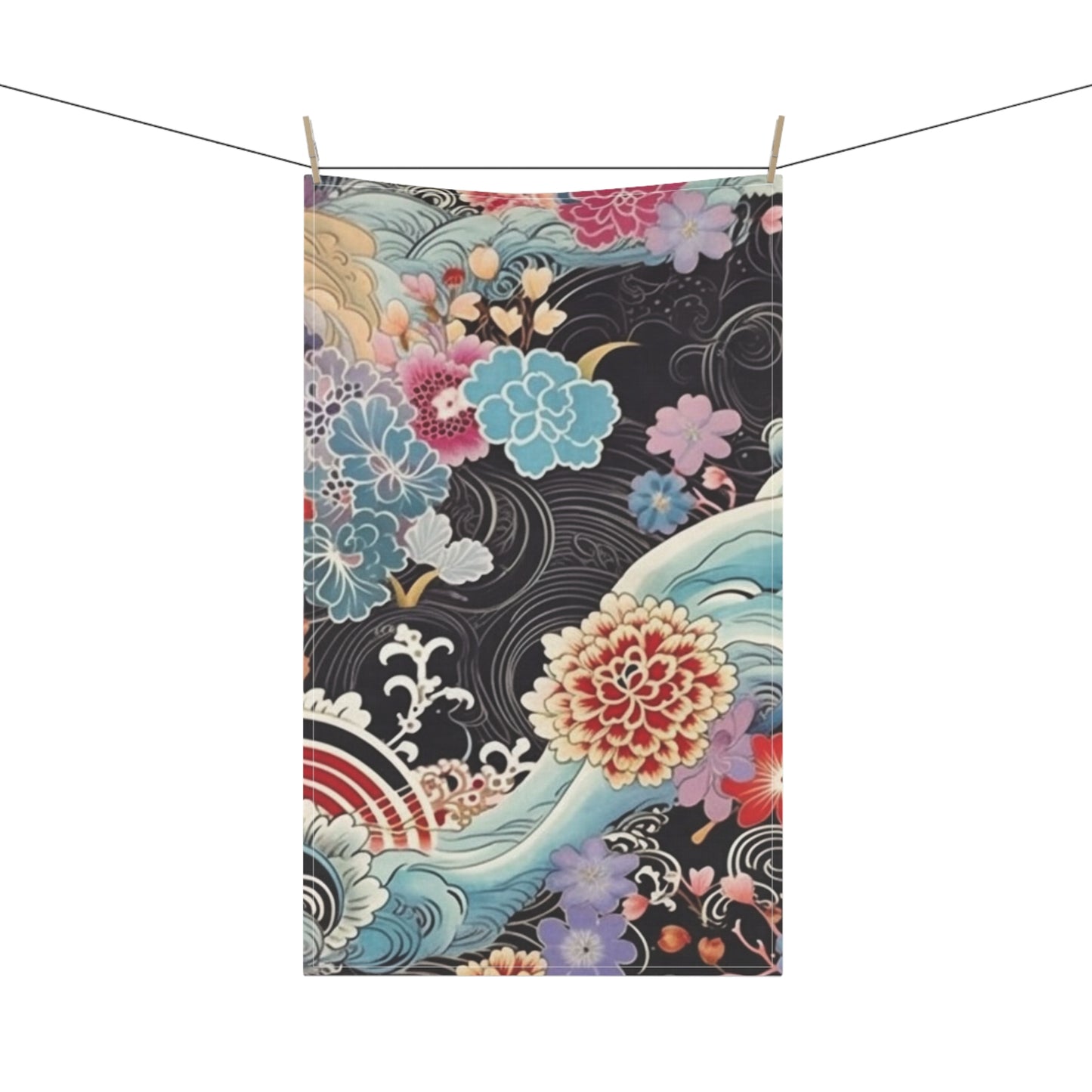 Authentic Japanese Kimono Kitchen Towel: Embrace Tradition