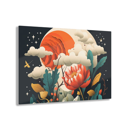 Retro Chic: Atomic Age-Inspired Acrylic Prints with Midcentury Modern Design and 1960s Fashion