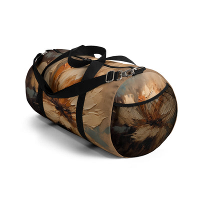 Artistic Fusion: Duffel Bag Infused with Tan Hua-Inspired Abstract Art