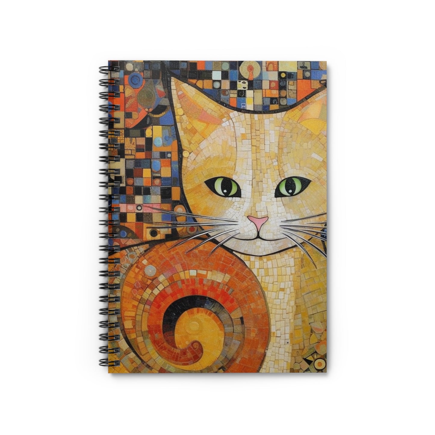 Timeless Beauty: Vienna Secession-Inspired Spiral Notebook