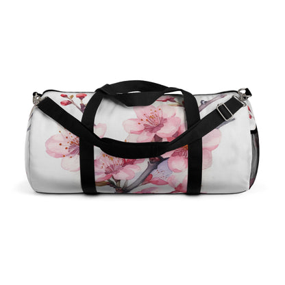 Blossoming Serenity: Watercolor Cherry Blossom Duffel Bag