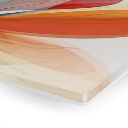 Floral Blossom: Atomic Age Acrylic Prints with Midcentury Modern Design and Flower Drawings