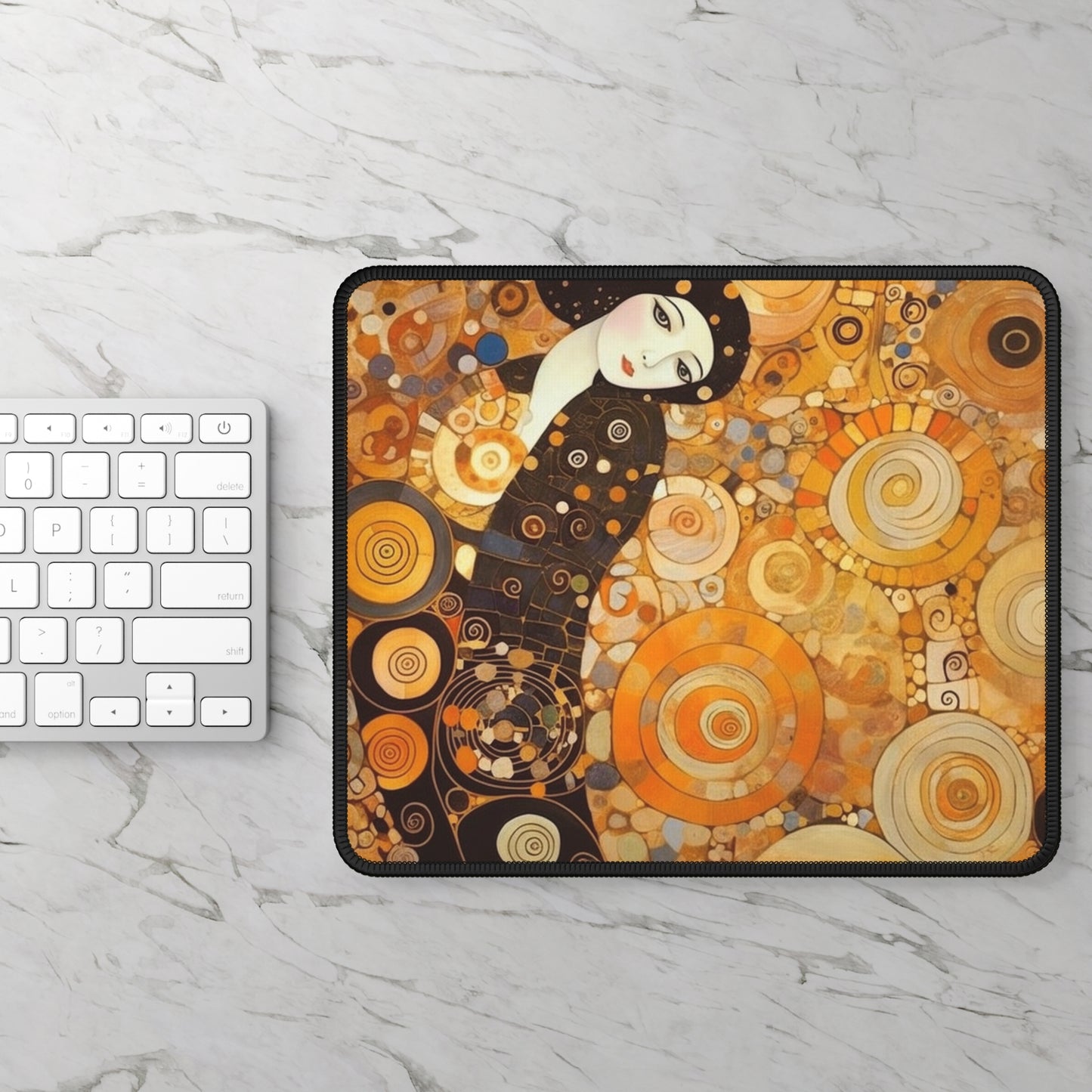 Sensual Symmetry: Gaming Mouse Pad Embodying the Essence of Symbolism in 19th Century Art