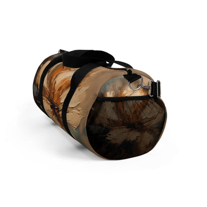 Artistic Fusion: Duffel Bag Infused with Tan Hua-Inspired Abstract Art