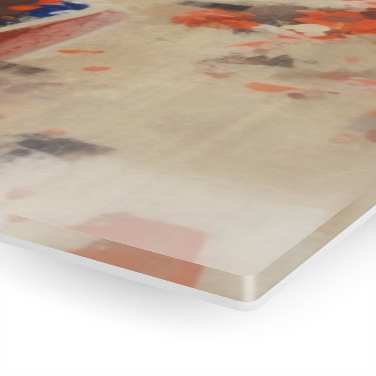 Japanese-Inspired Abstract Oil Painting Acrylic Prints: Celebrating Geisha Beauty